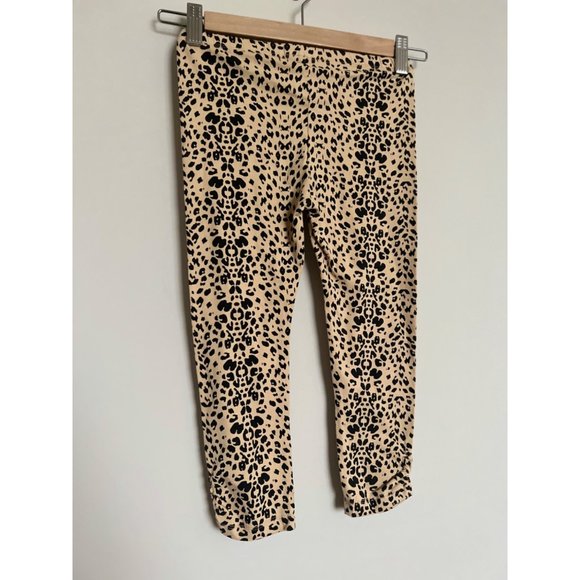 Nicole Miller Animal Print Ankle Leggings - Size 6 - Picture 4 of 7